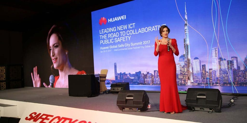 Huawei Global Safety Gala hosted by May Ali